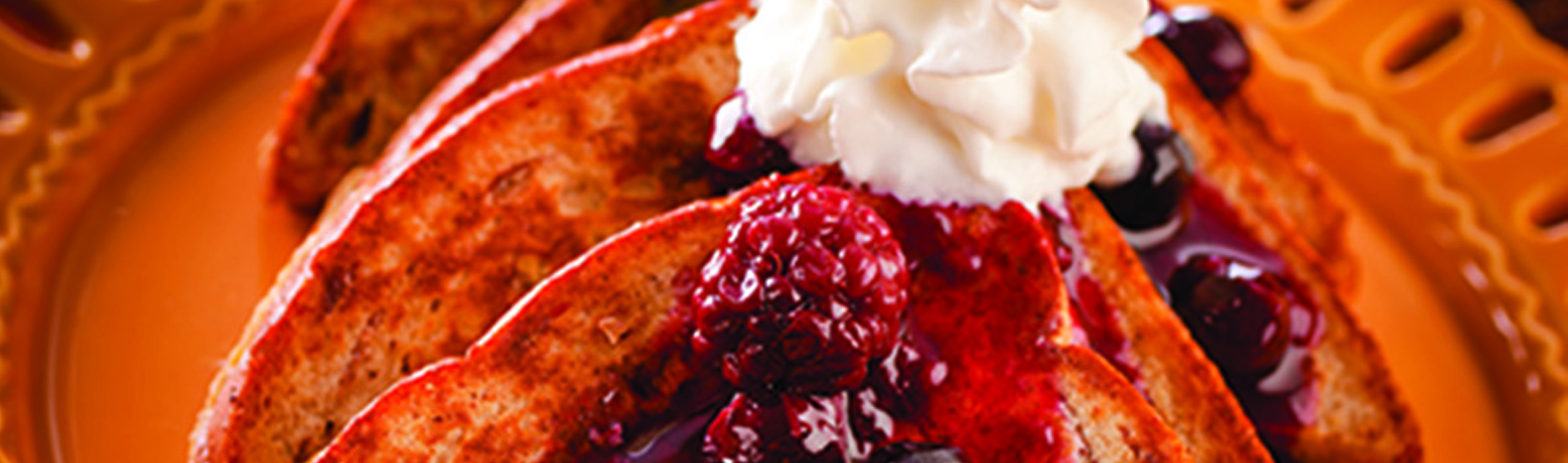 Cinnamon French Toast with Berry Compote - Love of Food