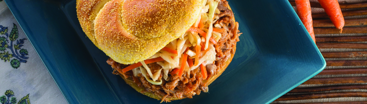 Korean Pulled Pork Sandwich - Love of Food