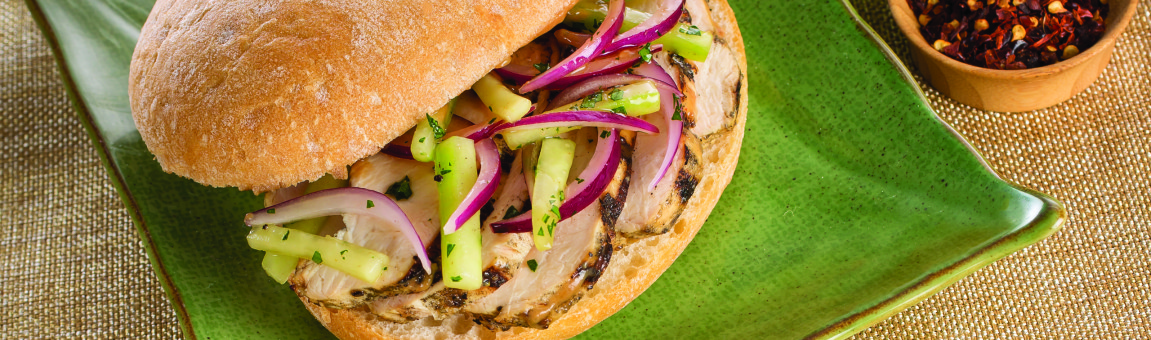 Thai Chicken Sandwich - Love of Food