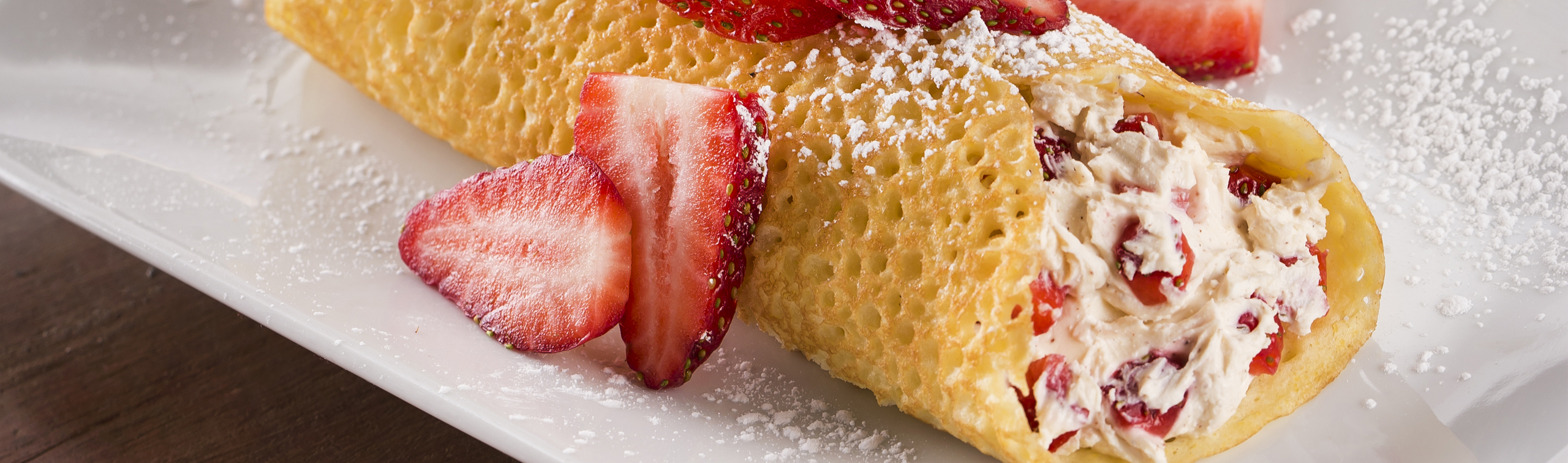 Strawberry Pancake Wrap Love of Food