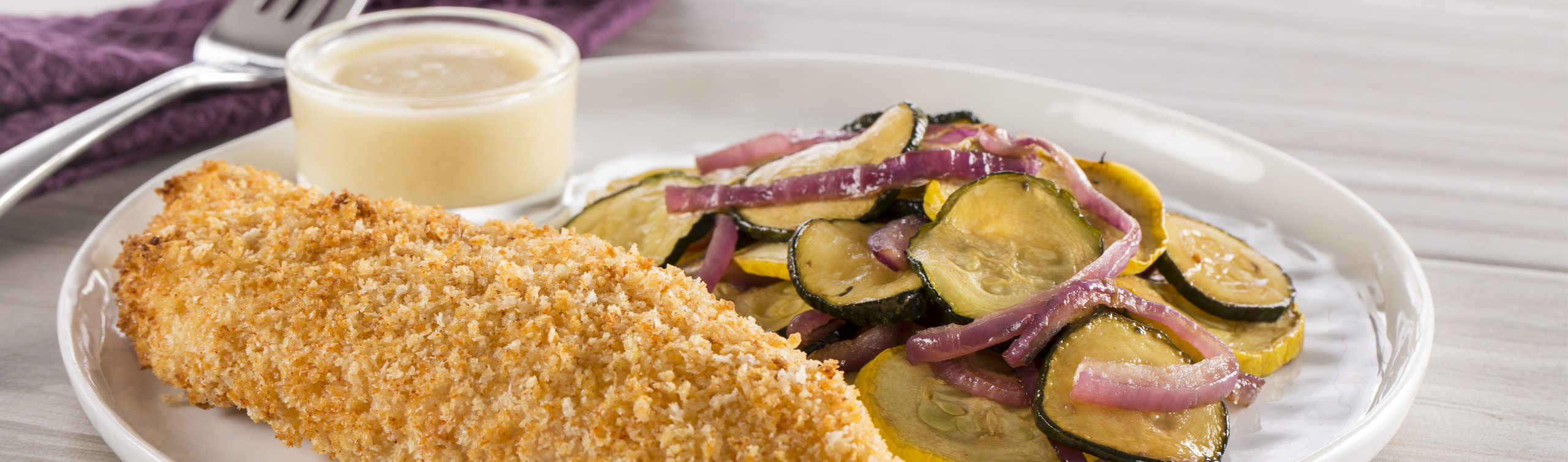 Panko-Crusted Chicken - Love of Food