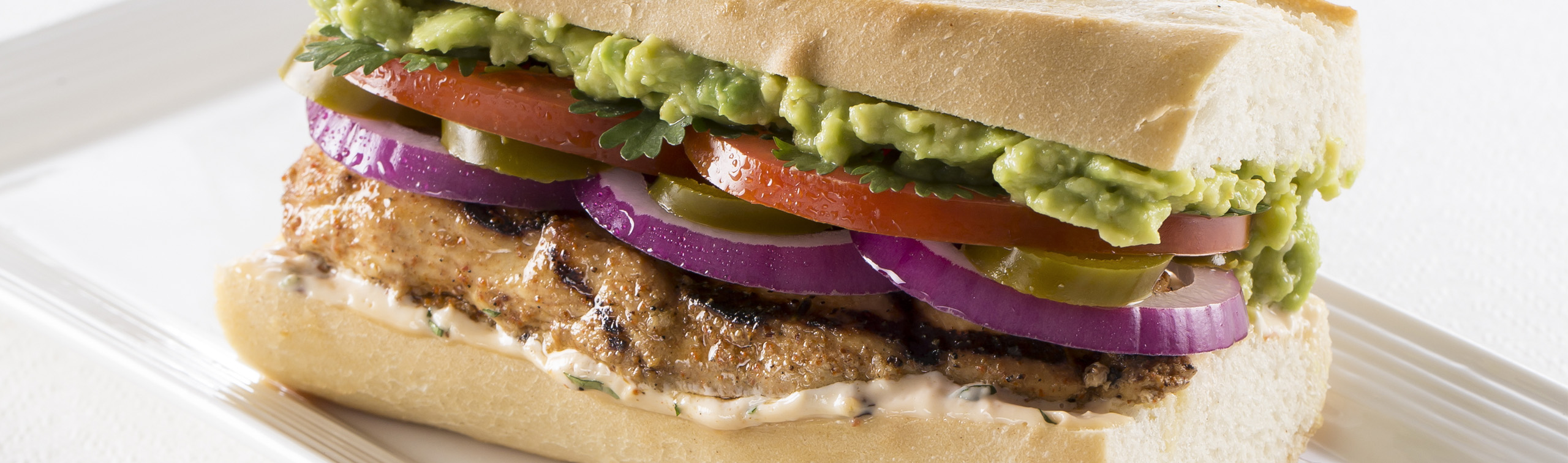 Southwestern Chicken Baguette - Love of Food