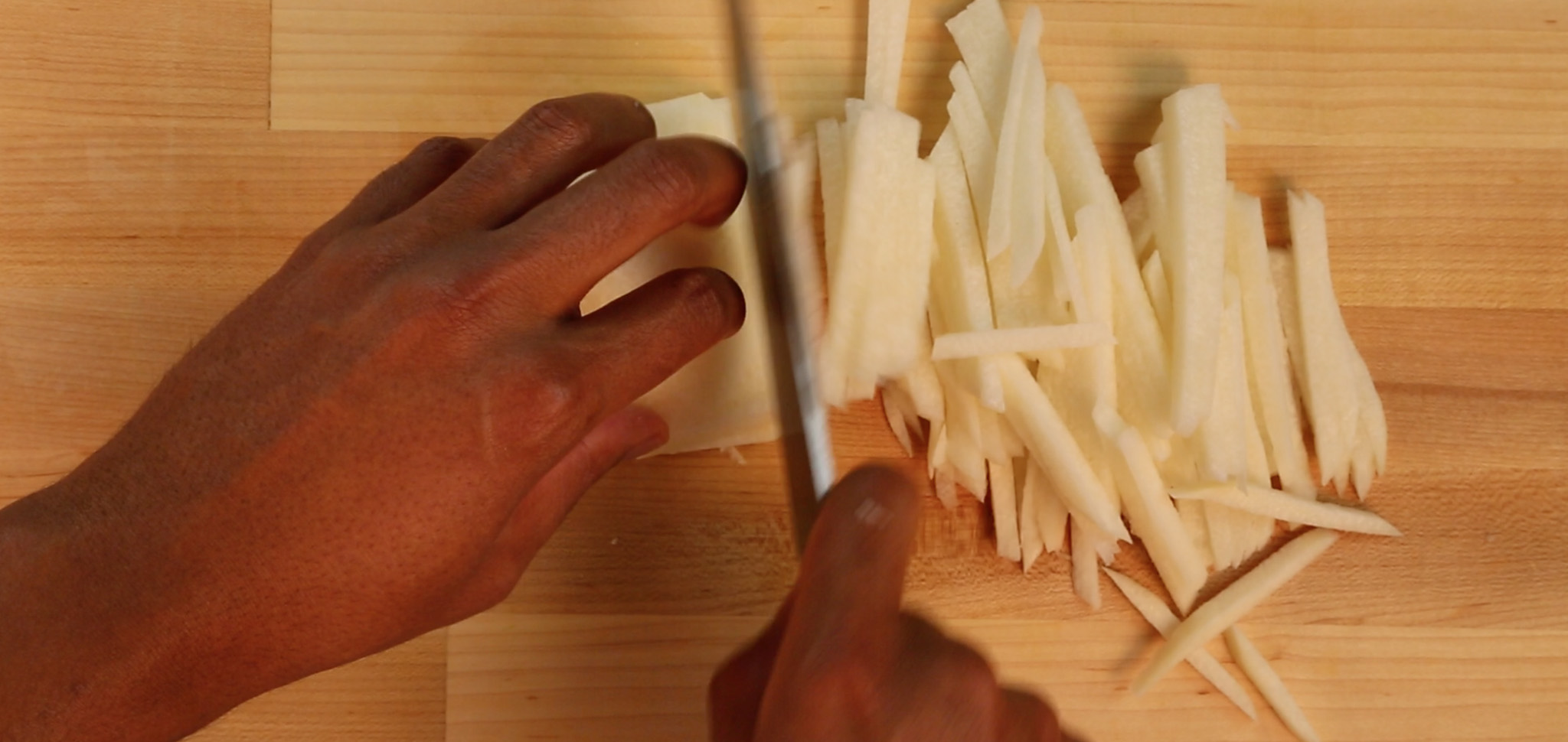 Jicama Julienne Love Of Food Chef Tips
