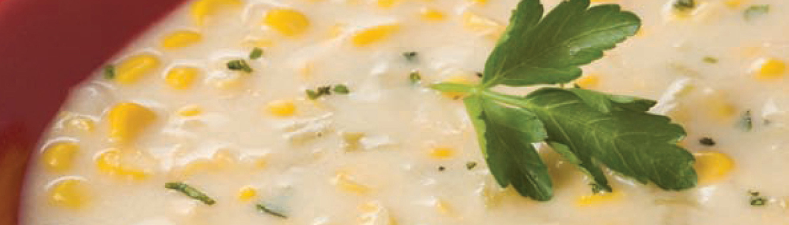 Cheesy Corn Chowder - Love of Food