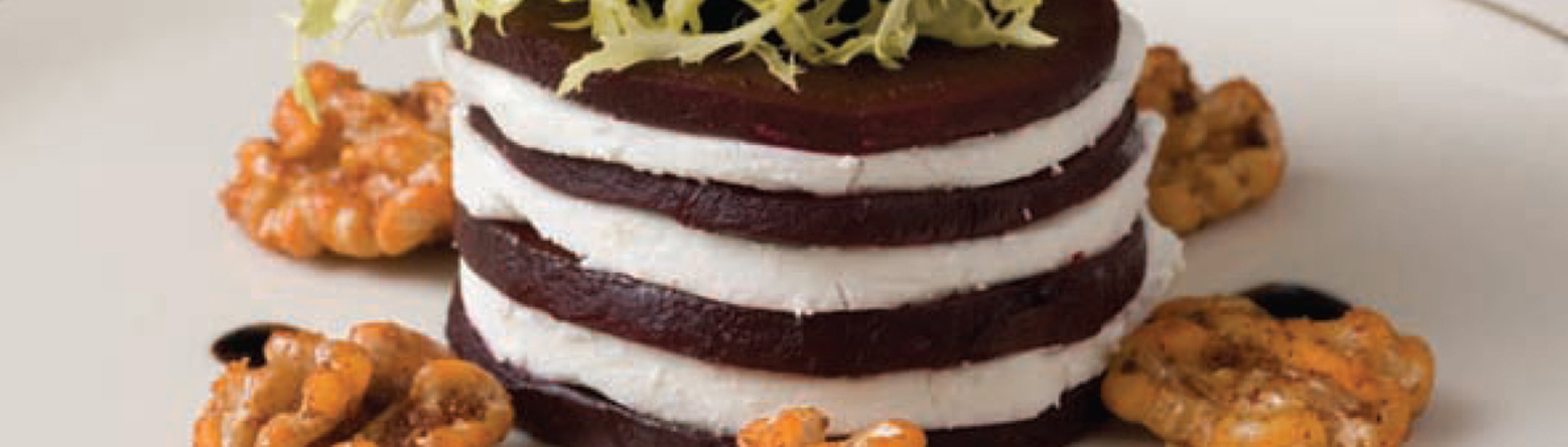 Roasted Beets with Soft Goat Cheese and Balsamic Glaze - Love of Food
