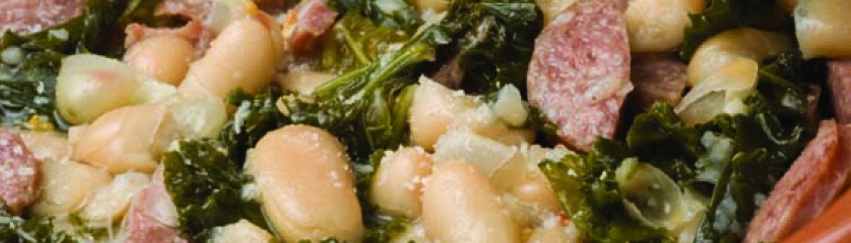 White Bean and Kale Soup - Love of Food