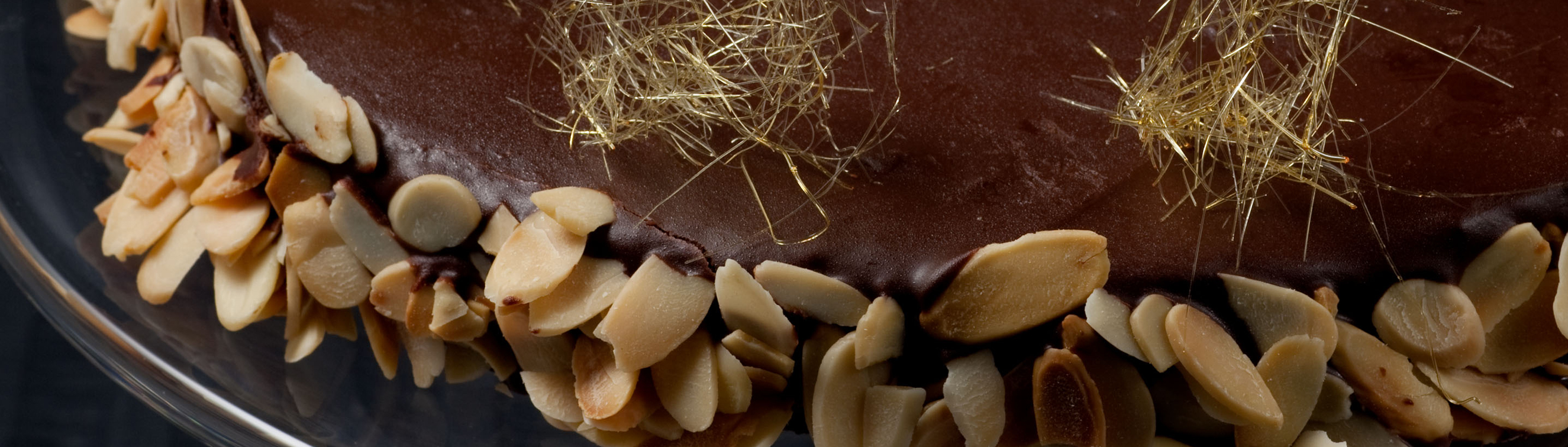 Chocolate Almond Ganache Cake - Love of Food