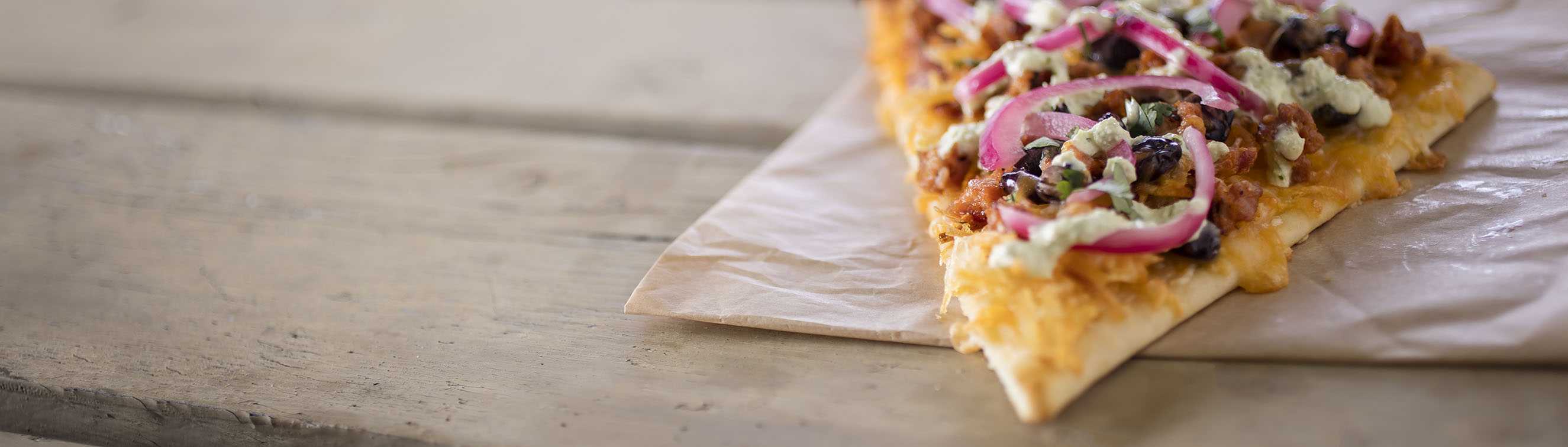 Breakfast Chorizo Flatbread Melt - Love of Food