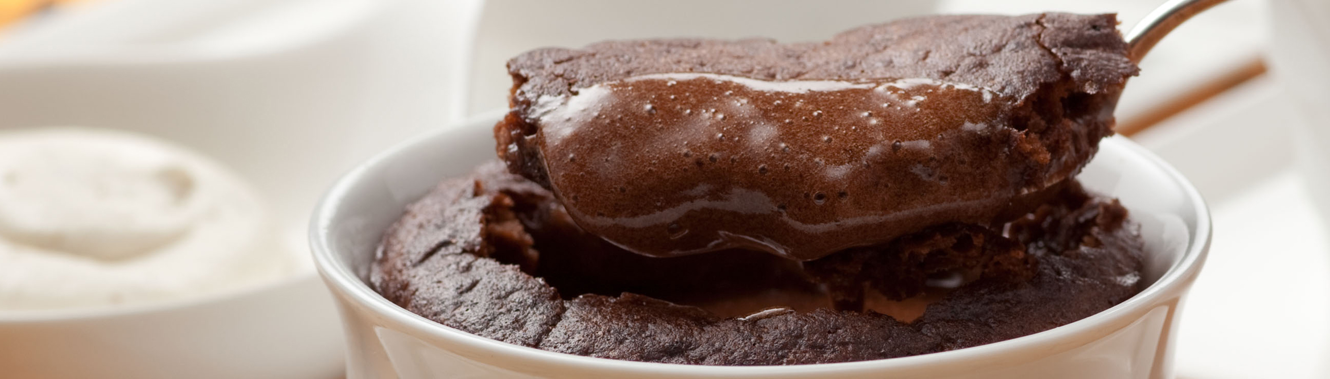 Molten Chocolate Cakes with Chocolate Ganache - Love of Food