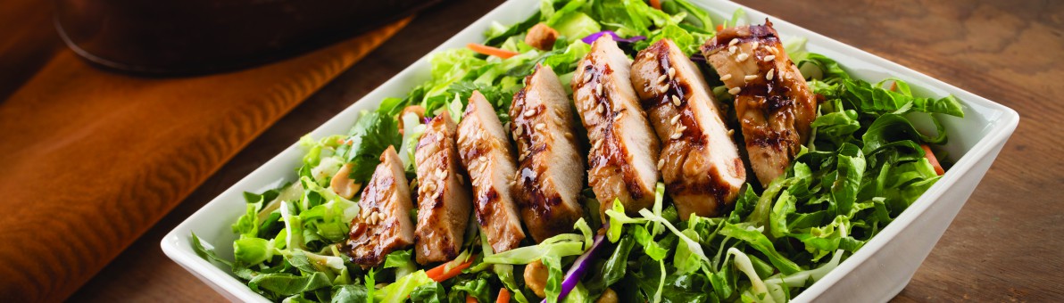 Ginger Sesame Salad with Chicken - Love of Food
