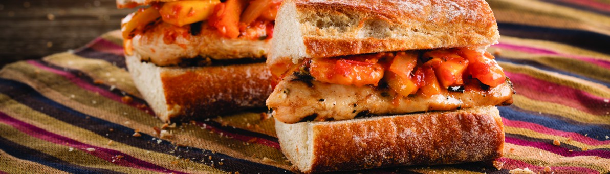 West African Grilled Chicken Sandwich - Love of Food