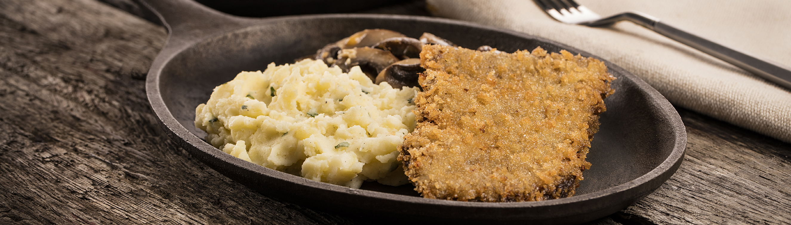 Horseradish Crusted Cube Steak - Love of Food