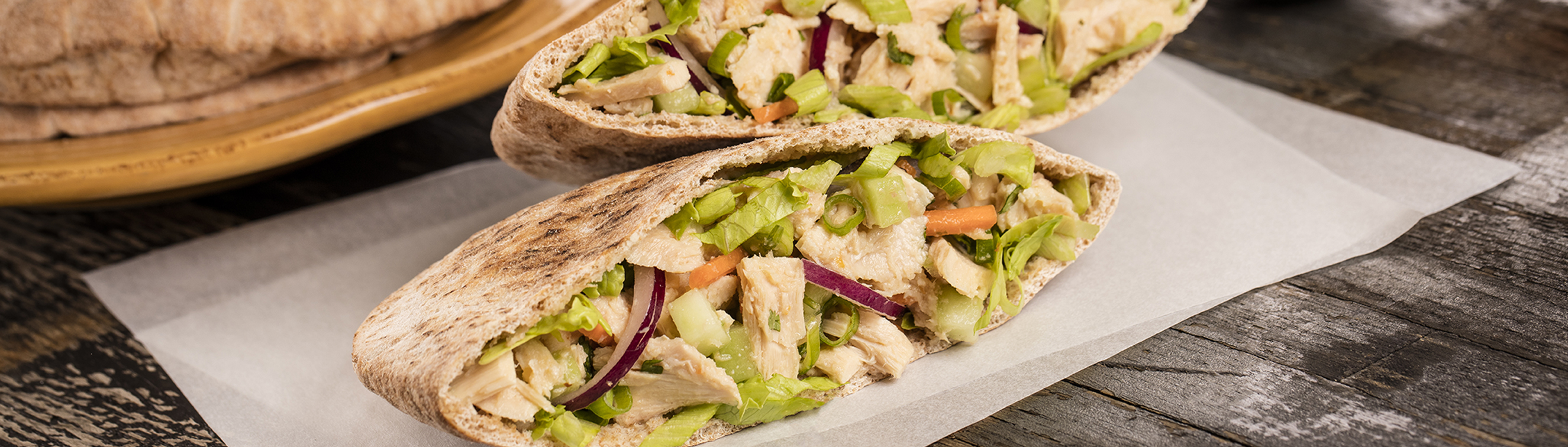 Thai Tuna Pita Love of Food