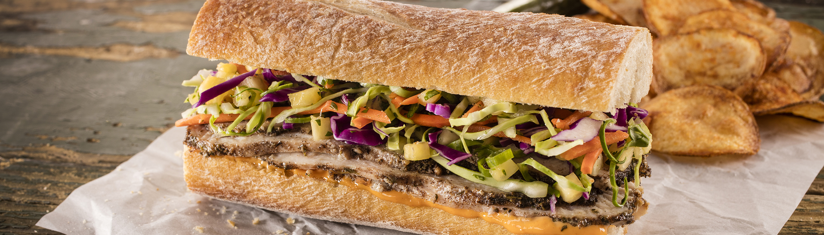 Jerk Turkey Sandwich Love of Food