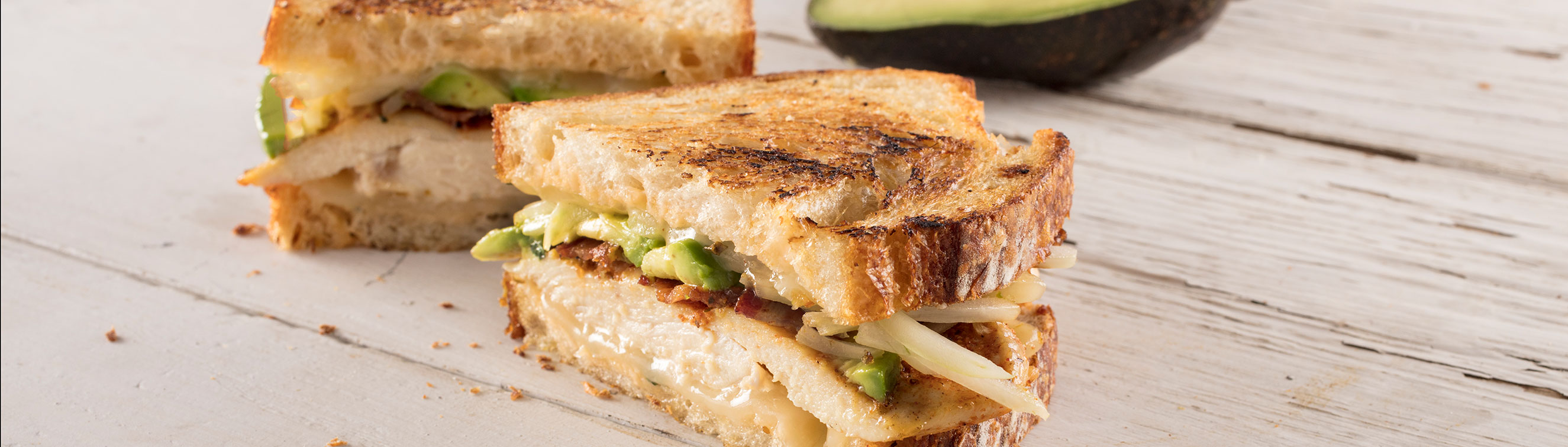 Spicy Blackened Chicken and Avocado Melt - Love of Food
