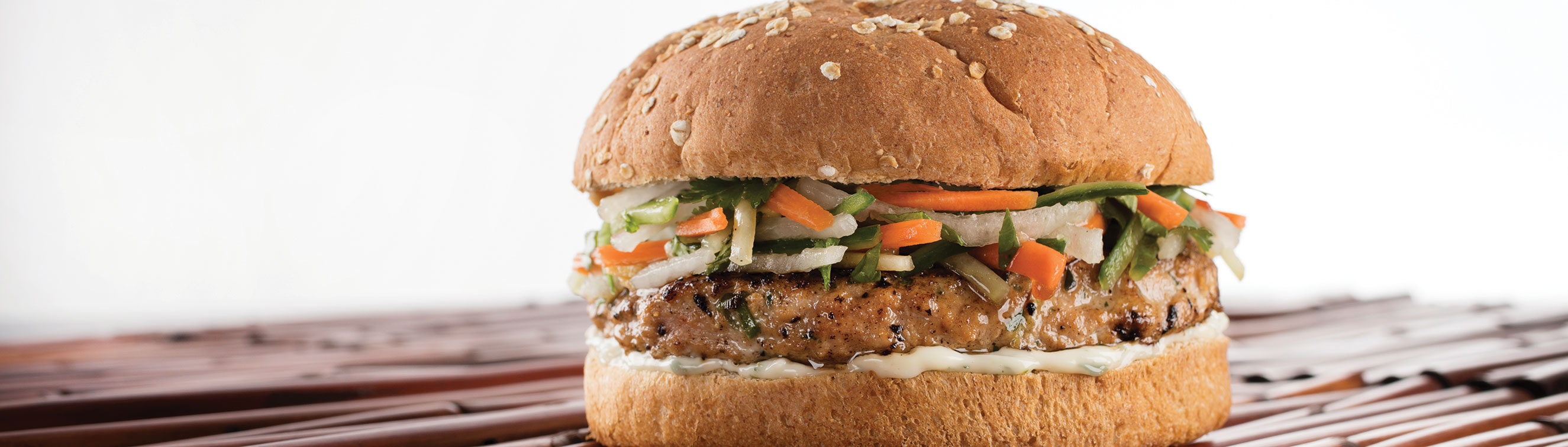 Sweet Thai Turkey Burger - Love of Food