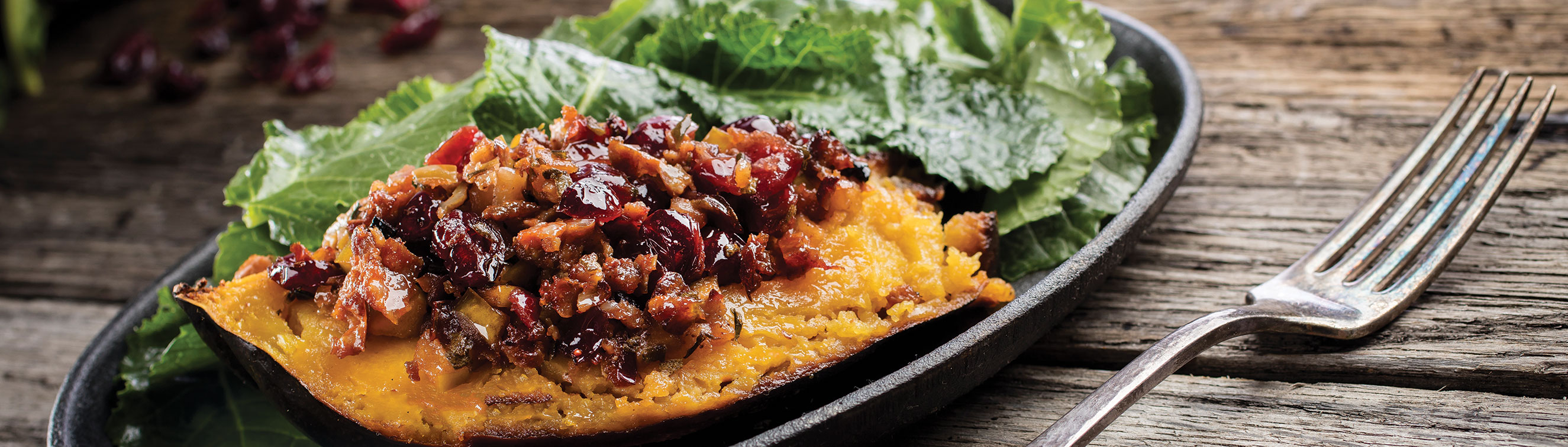 Chorizo Stuffed Acorn Squash - Love of Food