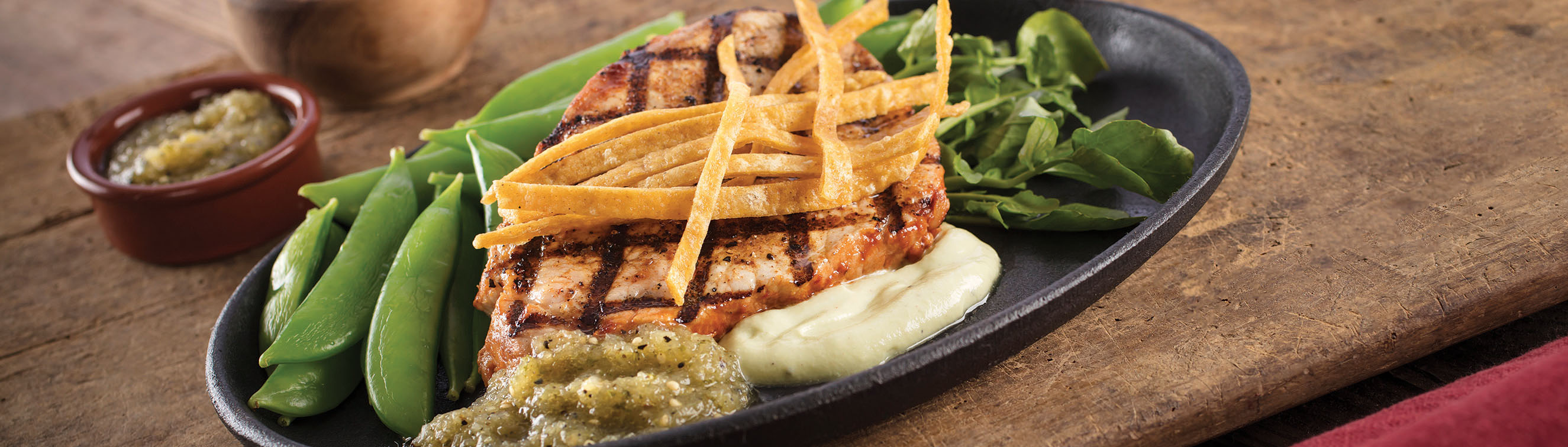 Blackened Pork Loin and Verde Salsa - Love of Food