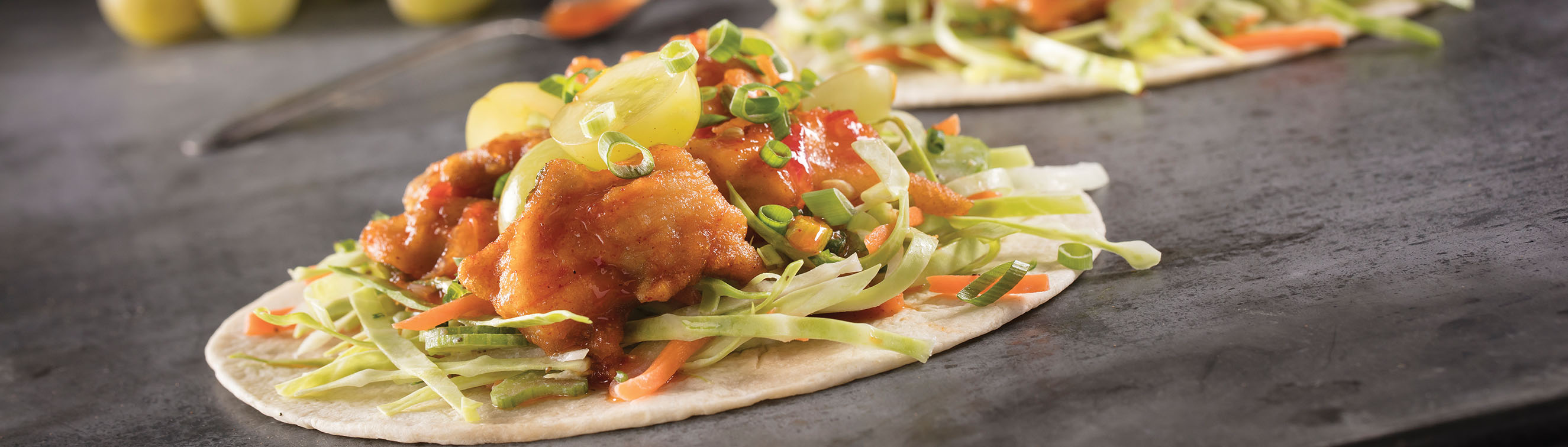 Asian Chicken Tacos - Love of Food