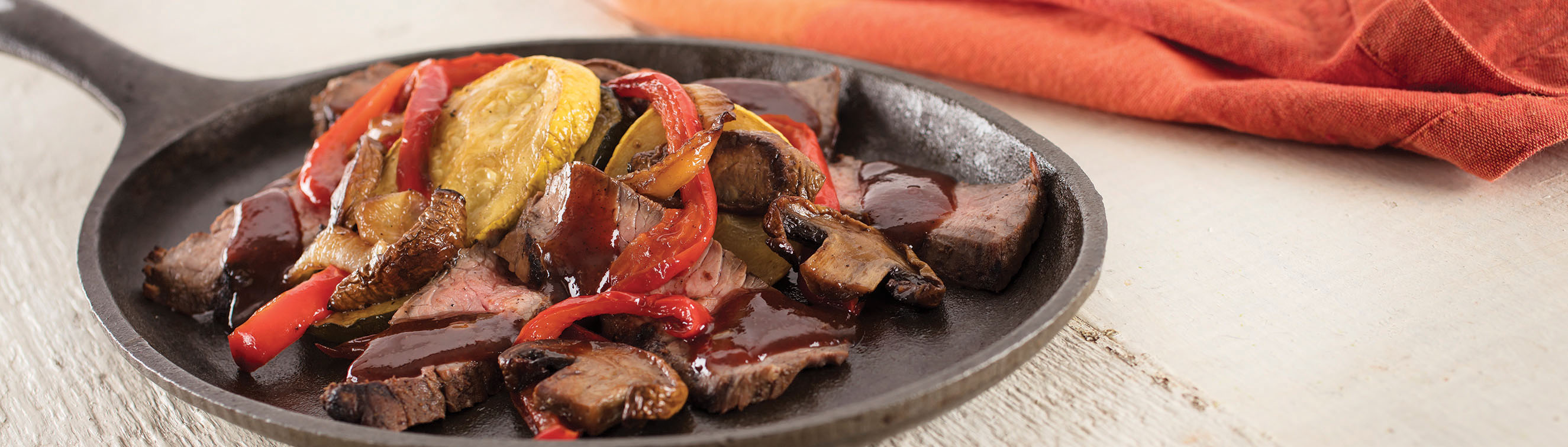 Grilled Moroccan Flank Steak and Roasted Vegetables - Love of Food